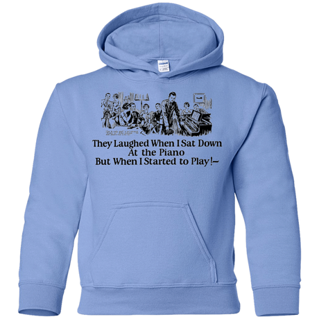 Sweatshirts Carolina Blue / YS Piano Youth Hoodie