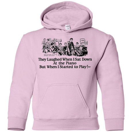 Sweatshirts Light Pink / YS Piano Youth Hoodie