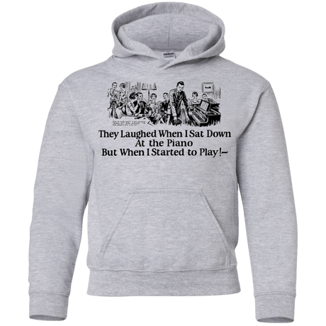 Sweatshirts Sport Grey / YS Piano Youth Hoodie