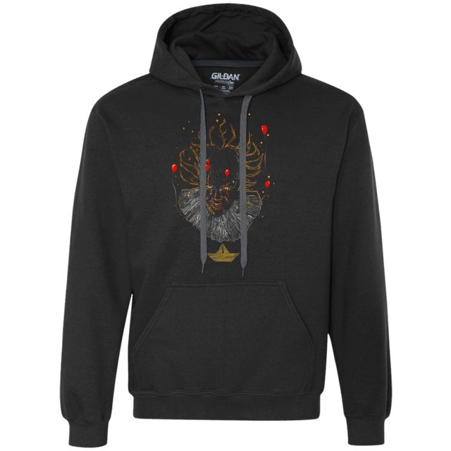 Sweatshirts Black / S Picture From The Floating World Premium Fleece Hoodie