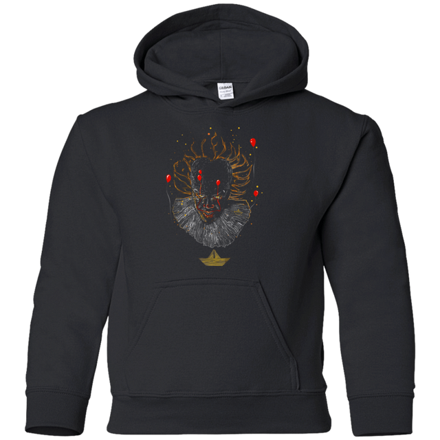 Sweatshirts Black / YS Picture From The Floating World Youth Hoodie