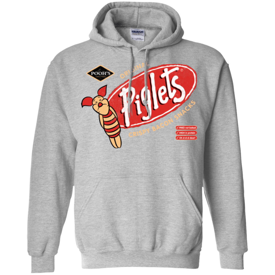 Sweatshirts Sport Grey / Small Pigsnacks Pullover Hoodie