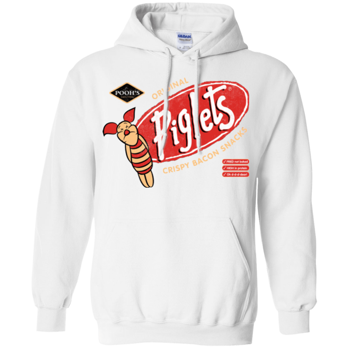 Sweatshirts White / Small Pigsnacks Pullover Hoodie