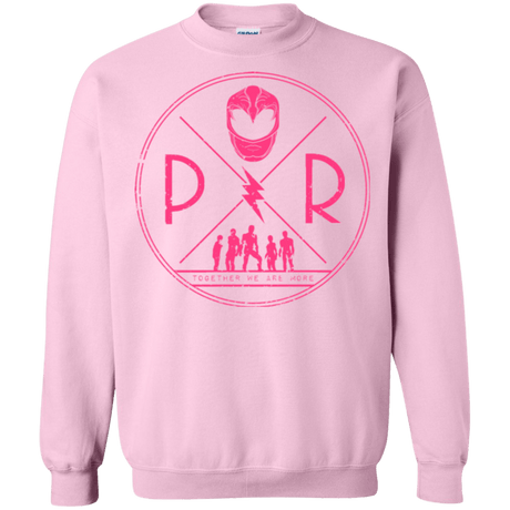 Sweatshirts Light Pink / Small Pink Power Crewneck Sweatshirt