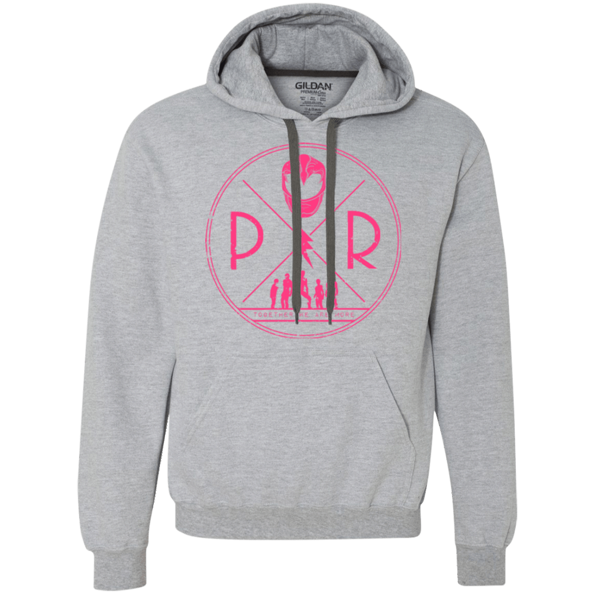 Sweatshirts Sport Grey / Small Pink Power Premium Fleece Hoodie