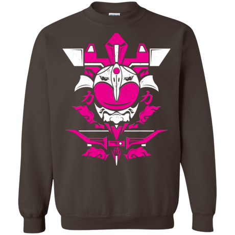 Sweatshirts Dark Chocolate / Small Pink Ranger Crewneck Sweatshirt
