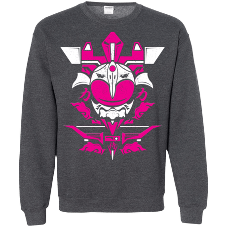 Sweatshirts Dark Heather / Small Pink Ranger Crewneck Sweatshirt