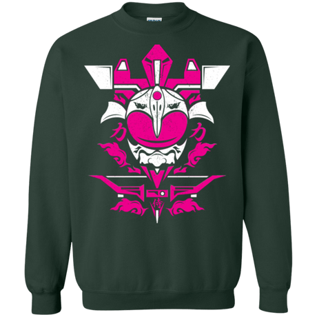 Sweatshirts Forest Green / Small Pink Ranger Crewneck Sweatshirt
