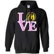 Sweatshirts Black / Small Pink Ranger LOVE Pullover Hoodie