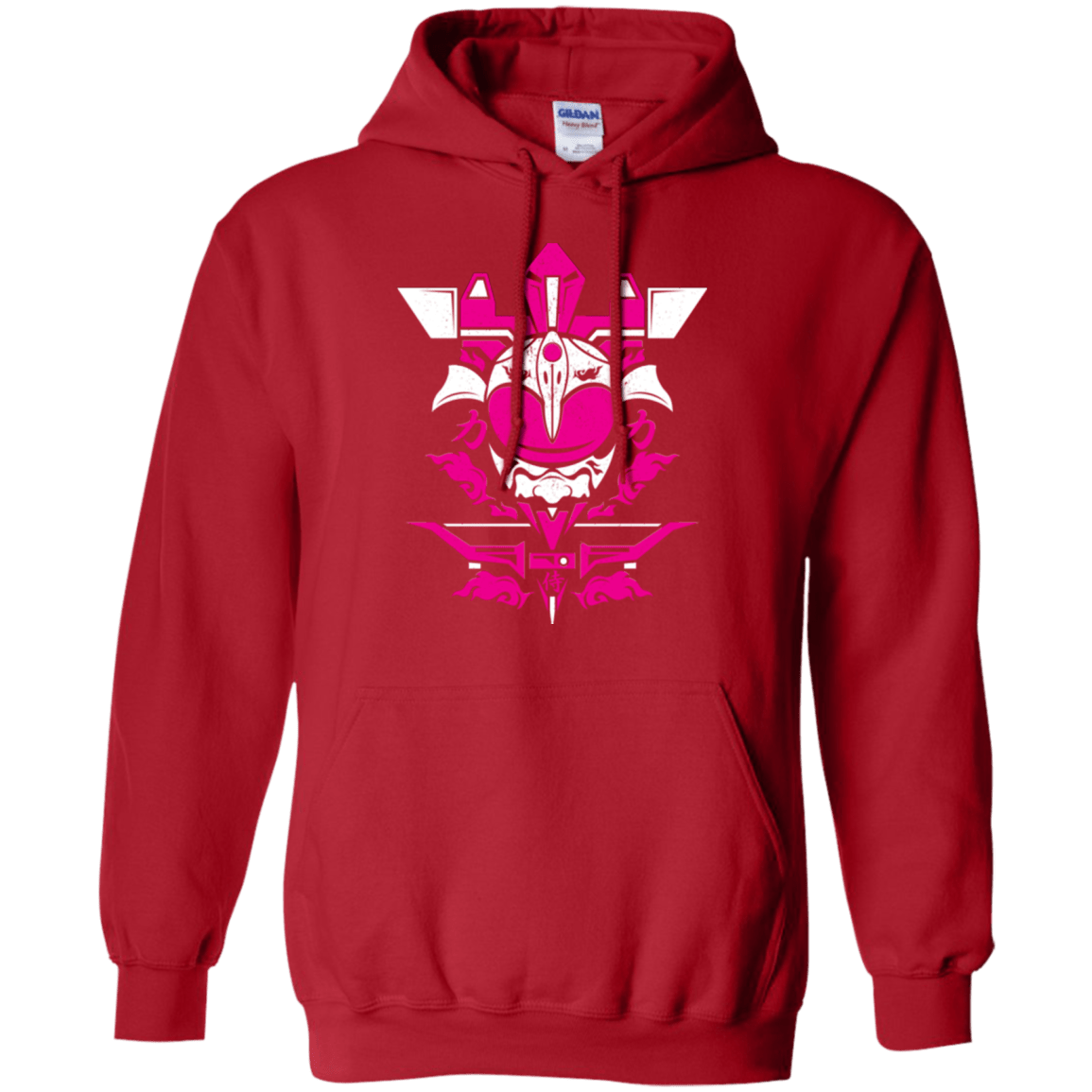 Sweatshirts Red / Small Pink Ranger Pullover Hoodie