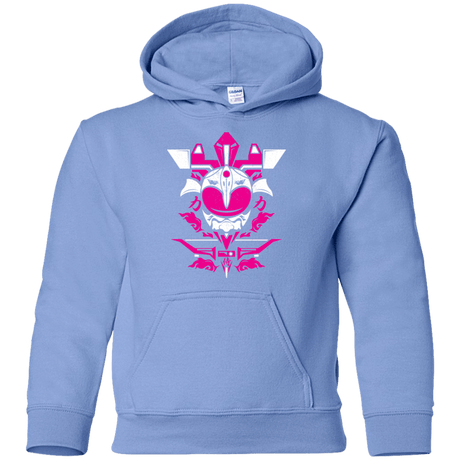 Sweatshirts Carolina Blue / YS Pink Ranger Youth Hoodie