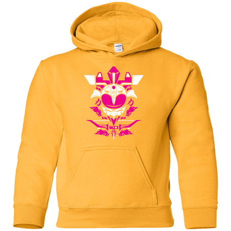 Sweatshirts Gold / YS Pink Ranger Youth Hoodie
