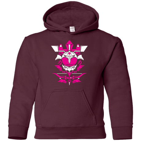 Sweatshirts Maroon / YS Pink Ranger Youth Hoodie