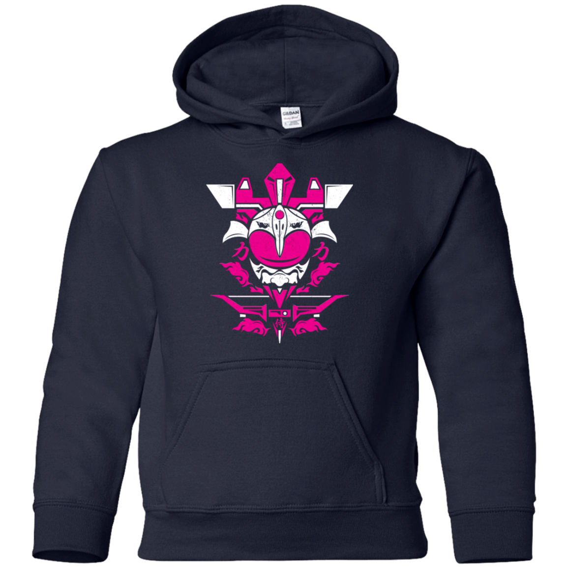 Sweatshirts Navy / YS Pink Ranger Youth Hoodie