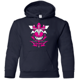 Sweatshirts Navy / YS Pink Ranger Youth Hoodie