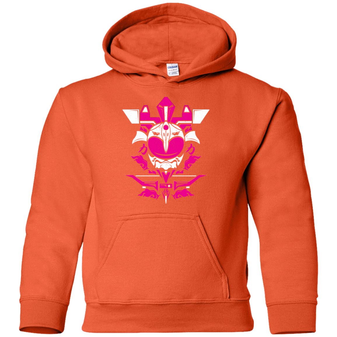 Sweatshirts Orange / YS Pink Ranger Youth Hoodie