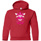 Sweatshirts Red / YS Pink Ranger Youth Hoodie