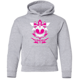 Sweatshirts Sport Grey / YS Pink Ranger Youth Hoodie