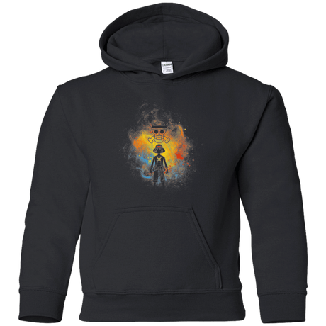 Sweatshirts Black / YS PIRATE ART Youth Hoodie