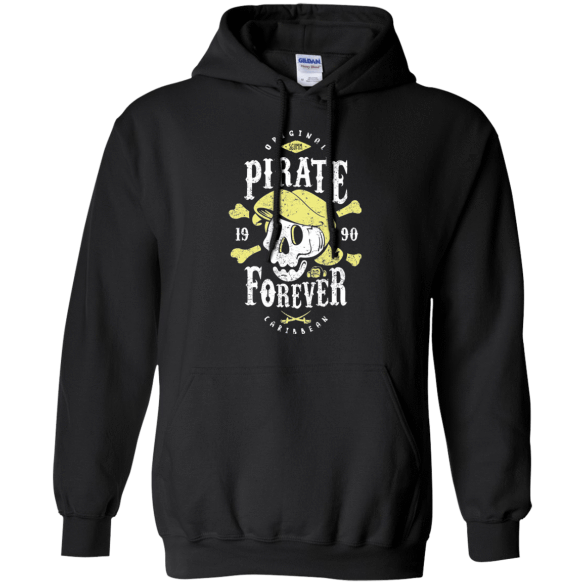 Sweatshirts Black / Small Pirate Forever Pullover Hoodie