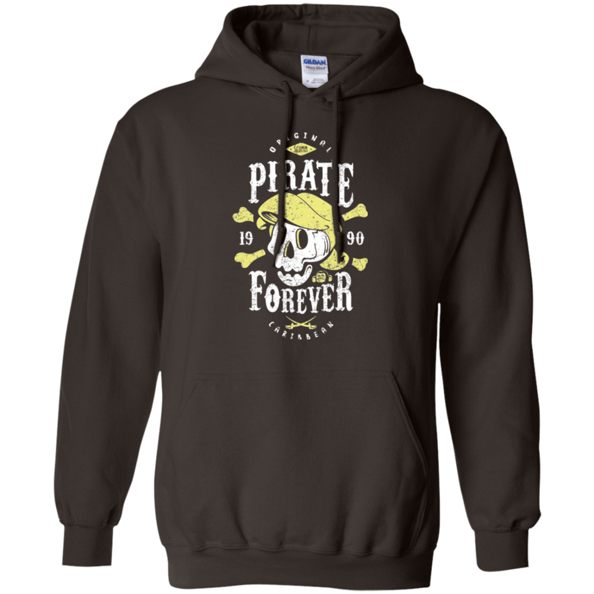 Sweatshirts Dark Chocolate / Small Pirate Forever Pullover Hoodie