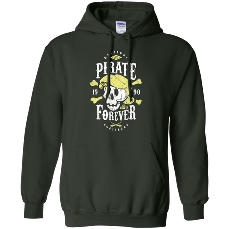 Sweatshirts Forest Green / Small Pirate Forever Pullover Hoodie