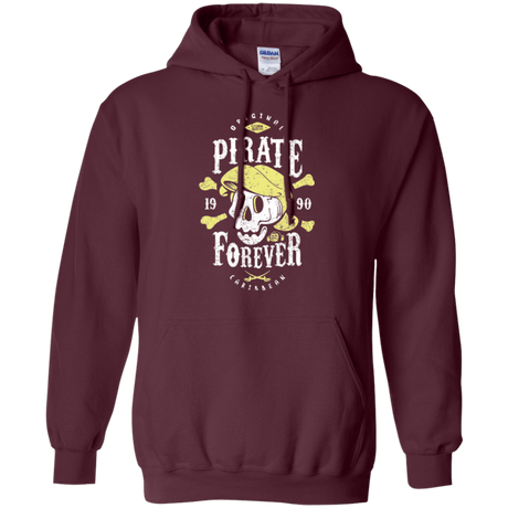 Sweatshirts Maroon / Small Pirate Forever Pullover Hoodie