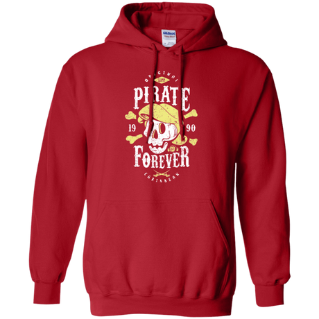 Sweatshirts Red / Small Pirate Forever Pullover Hoodie