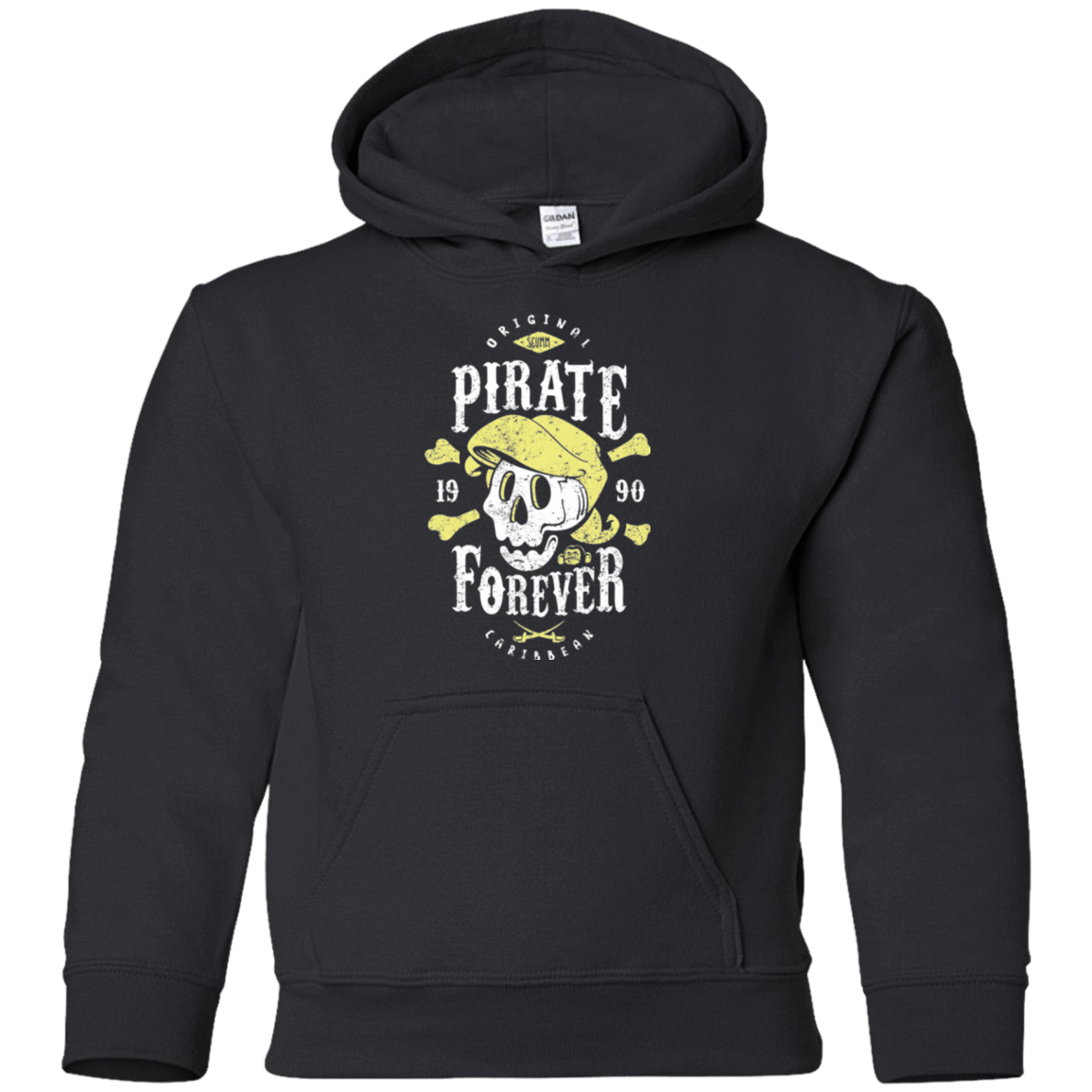Sweatshirts Black / YS Pirate Forever Youth Hoodie
