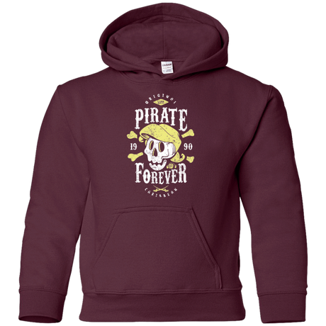 Sweatshirts Maroon / YS Pirate Forever Youth Hoodie