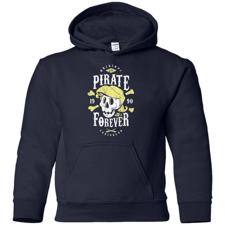 Sweatshirts Navy / YS Pirate Forever Youth Hoodie