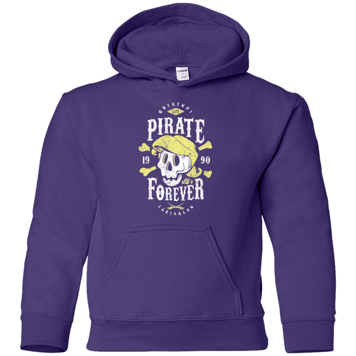 Sweatshirts Purple / YS Pirate Forever Youth Hoodie