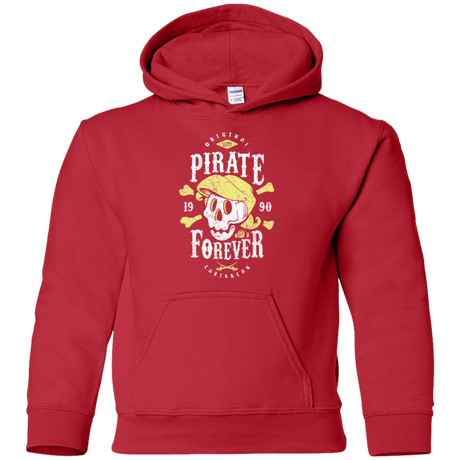 Sweatshirts Red / YS Pirate Forever Youth Hoodie