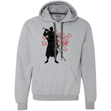 Sweatshirts Sport Grey / Small Pirate Hunter (2) Premium Fleece Hoodie