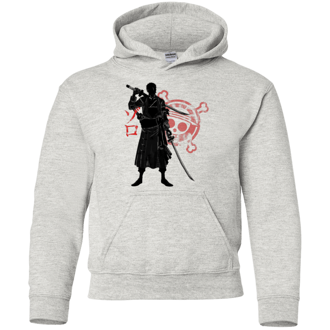 Sweatshirts Ash / YS Pirate Hunter (2) Youth Hoodie