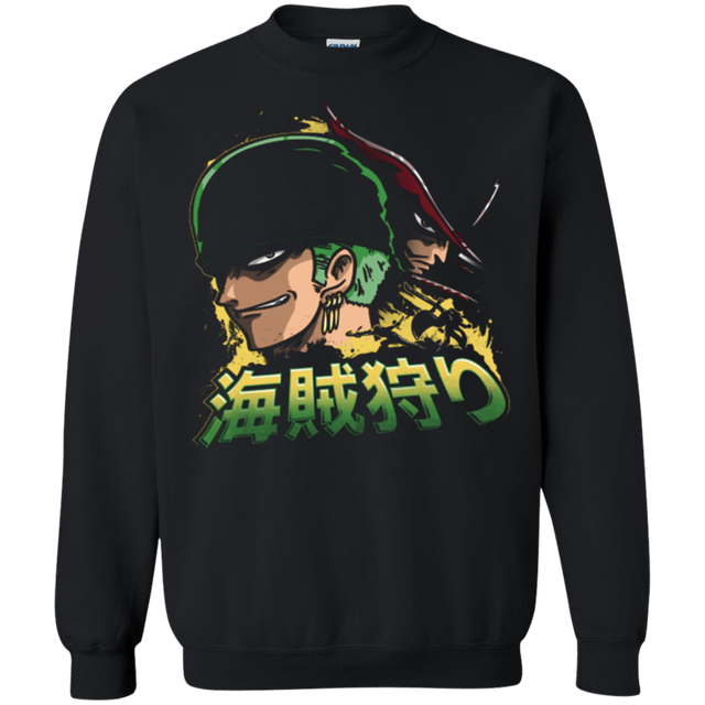 Sweatshirts Black / Small Pirate Hunter (3) Crewneck Sweatshirt