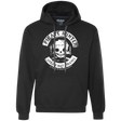 Sweatshirts Black / S Pirate Hunter Skull Premium Fleece Hoodie