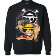 Sweatshirts Black / Small Pirate King Crewneck Sweatshirt