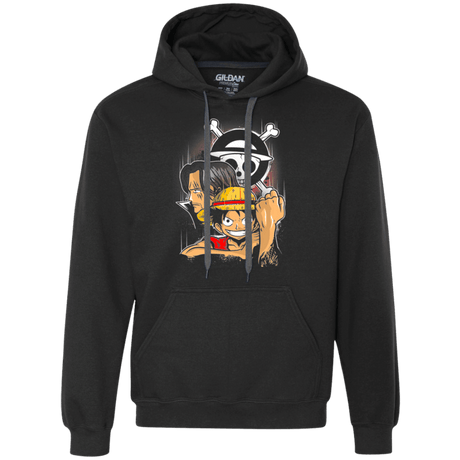 Sweatshirts Black / Small Pirate King Premium Fleece Hoodie