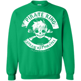 Sweatshirts Irish Green / S Pirate King Skull Crewneck Sweatshirt