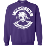 Sweatshirts Purple / S Pirate King Skull Crewneck Sweatshirt
