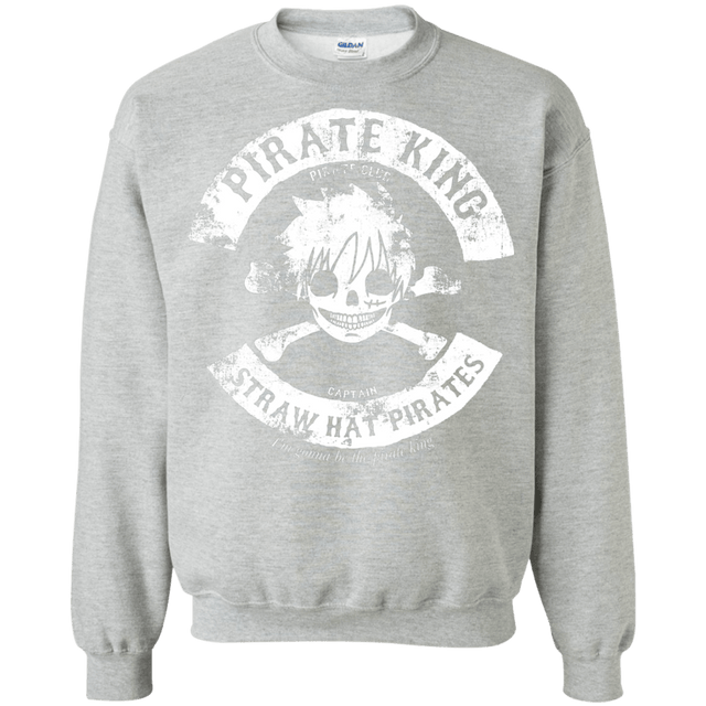 Sweatshirts Sport Grey / S Pirate King Skull Crewneck Sweatshirt