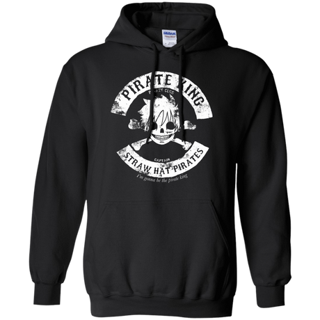 Sweatshirts Black / S Pirate King Skull Pullover Hoodie