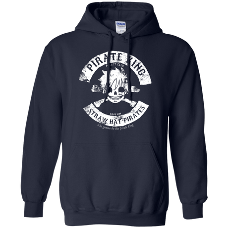 Sweatshirts Navy / S Pirate King Skull Pullover Hoodie