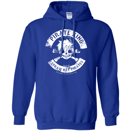 Sweatshirts Royal / S Pirate King Skull Pullover Hoodie