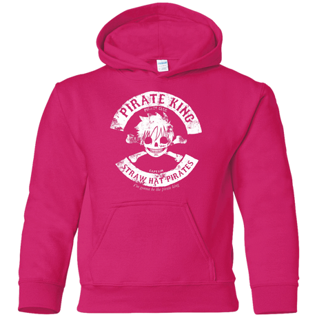 Sweatshirts Heliconia / YS Pirate King Skull Youth Hoodie