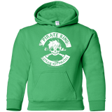 Sweatshirts Irish Green / YS Pirate King Skull Youth Hoodie