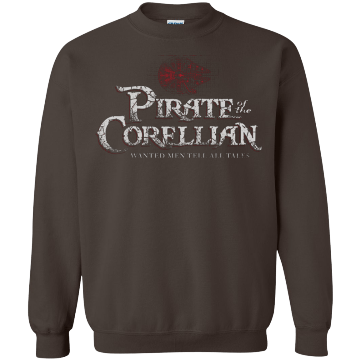 Sweatshirts Dark Chocolate / Small Pirate of the Corellian Crewneck Sweatshirt