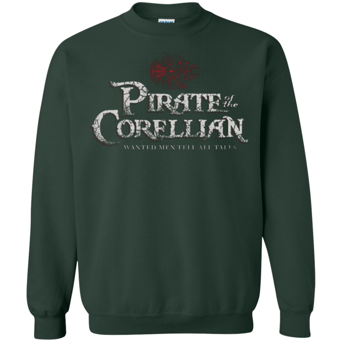 Sweatshirts Forest Green / Small Pirate of the Corellian Crewneck Sweatshirt