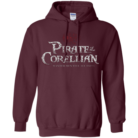 Sweatshirts Maroon / Small Pirate of the Corellian Pullover Hoodie
